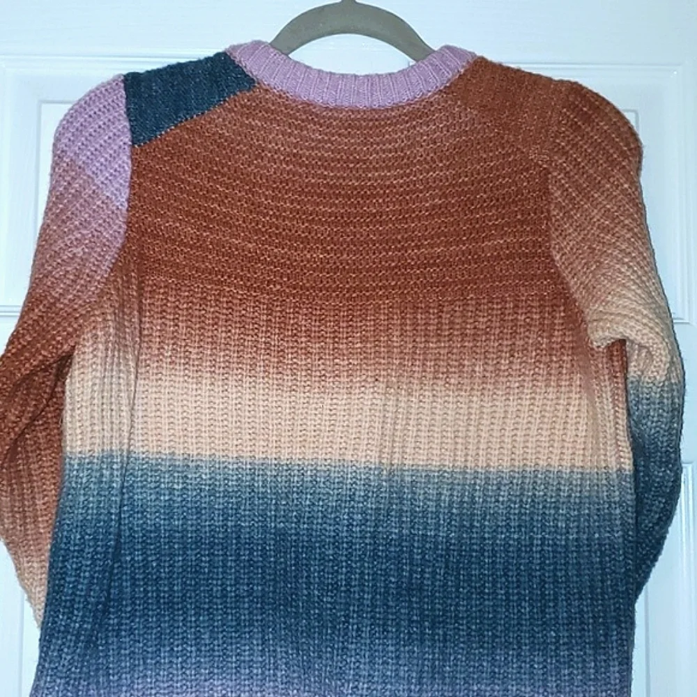 Madewell Space-Dyed Button-Shoulder Pullover Sweater Size Small - Picture 8 of 10